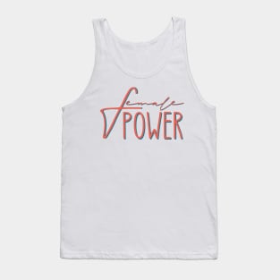 Female power Tank Top